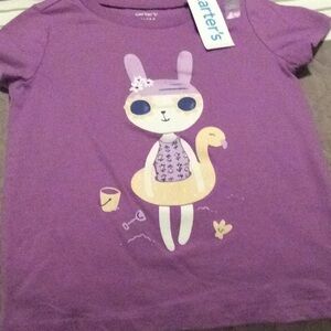 New with tags purple T-shirt from Carter’s
